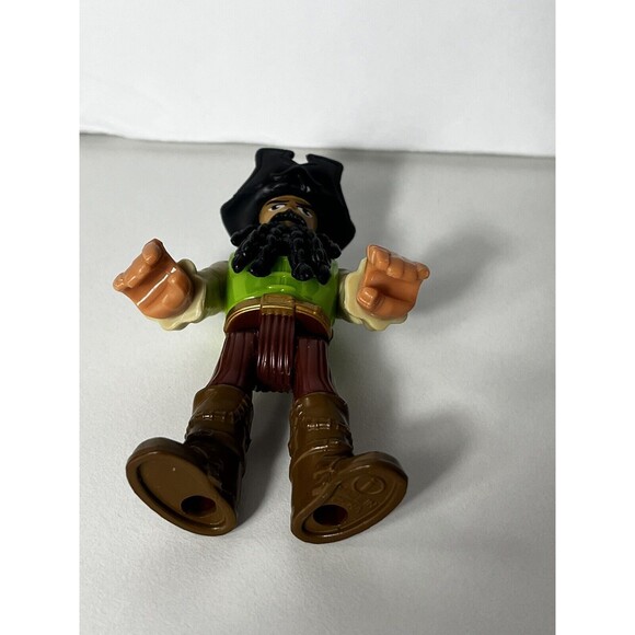 Fisher-Price Imaginext Blackbeard Pirate From Lair Action Figure - Picture 5 of 6